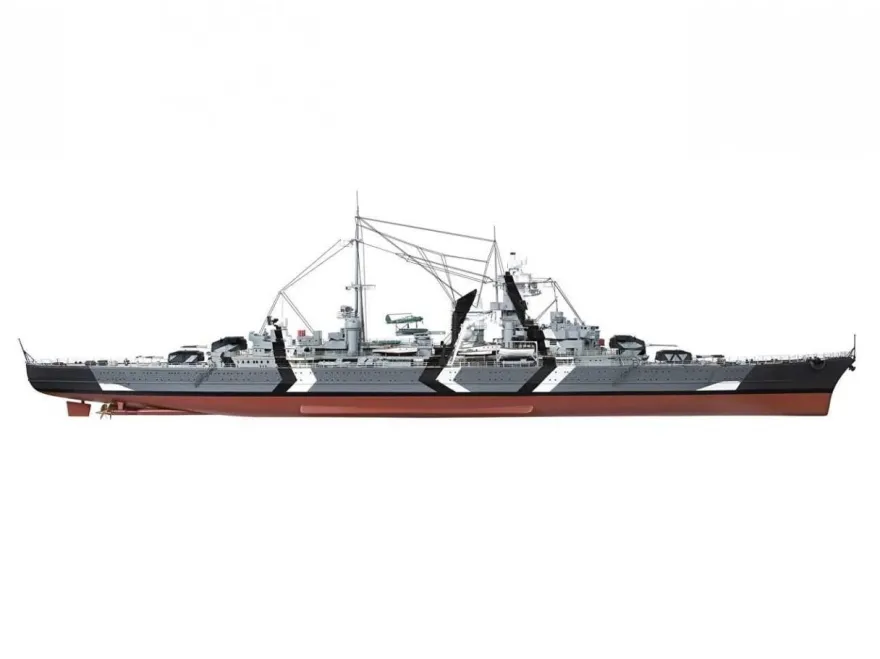 Krick Occre Prinz Eugen schwerer Kreuzer in 1:200 Bausatz oc16000