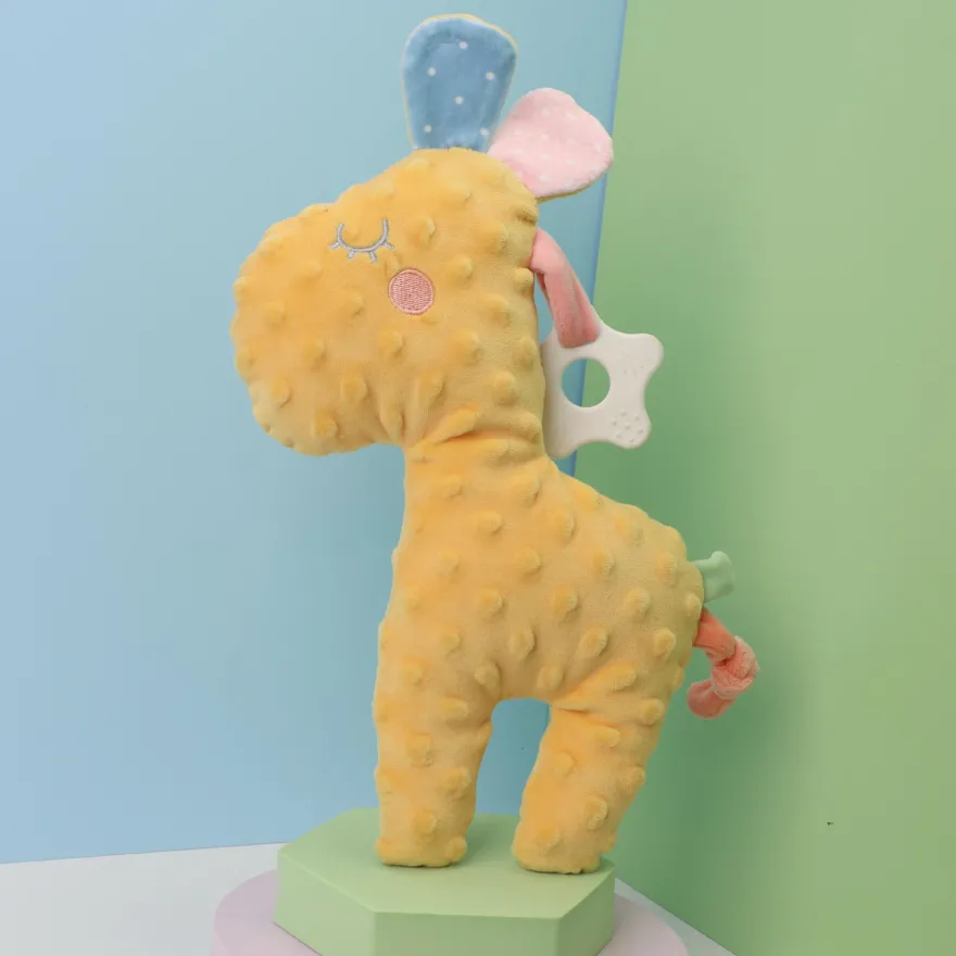 Krokodil Giraffe Babypuppen Cartoon Komfortspielzeug für Baby Schlaf Doll 25cm