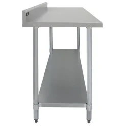 KuKoo Gastro Catering Edelstahl Arbeitstisch Küchentisch Zubereitungstisch 183cm