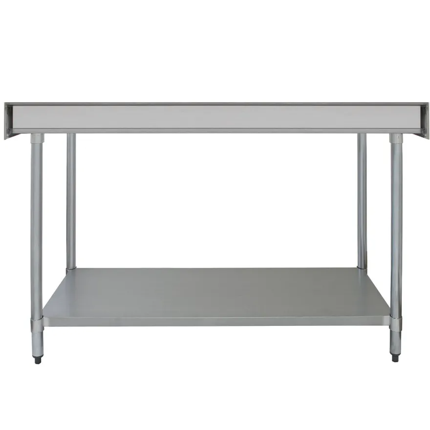 KuKoo Gastro Catering Edelstahl Arbeitstisch Küchentisch Zubereitungstisch 183cm