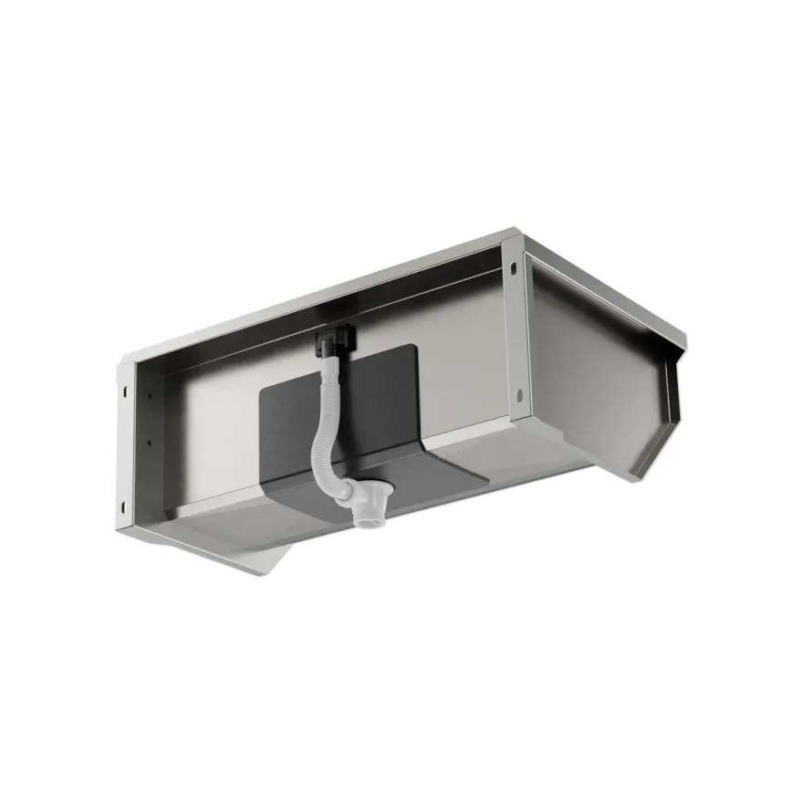 KUNe Solidum 70, Ausgussbecken Edelstahl 78,2 x 47 x 28 cm
