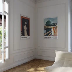Kunst Poster · Geschenkidee · Edvard Munch Expressionismus Ikonische Gemälde