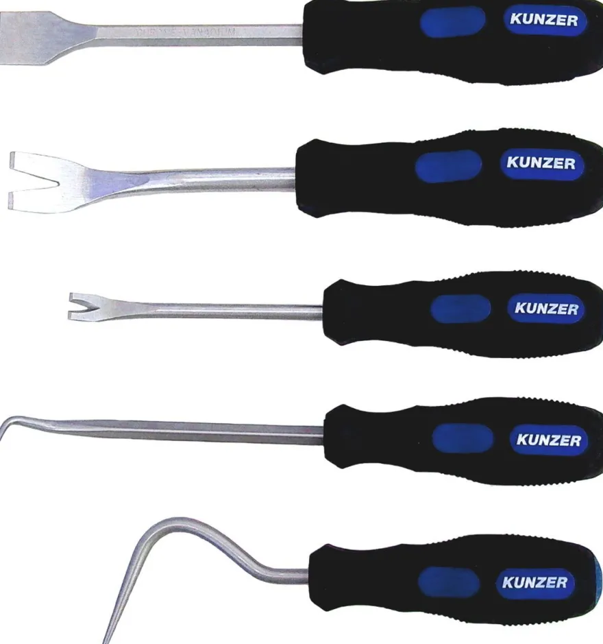Kunzer Clip- u. Hebelwerkzeug, 5-tlg. 7CH05