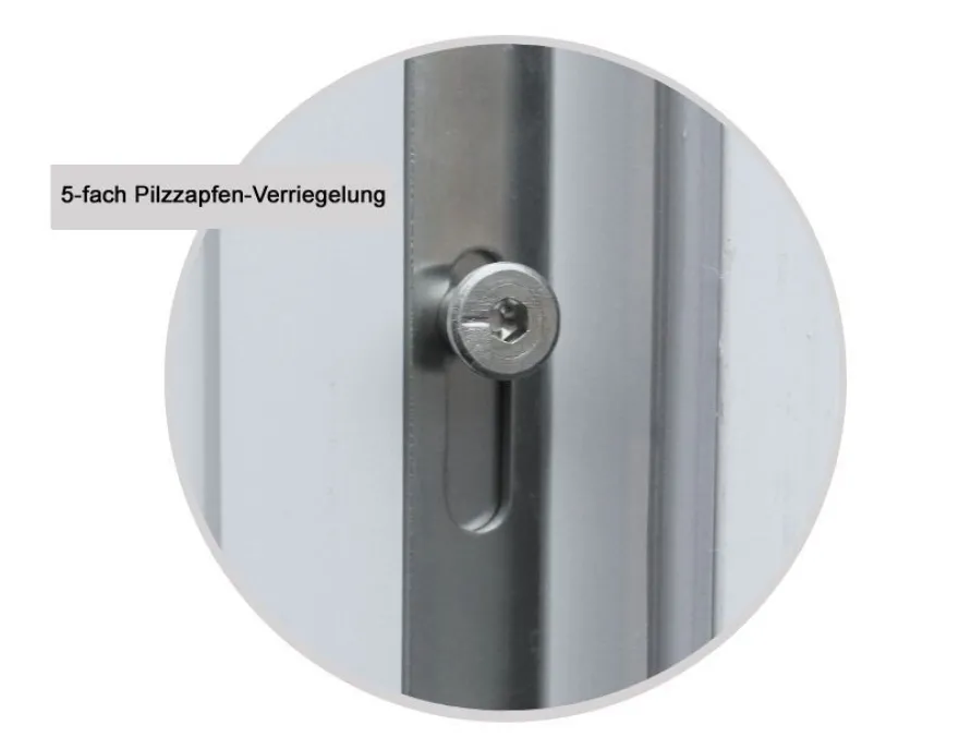 kuporta Haustüren Kunststoff Designline weiß Nebeneingangstür Eingangstür Türen