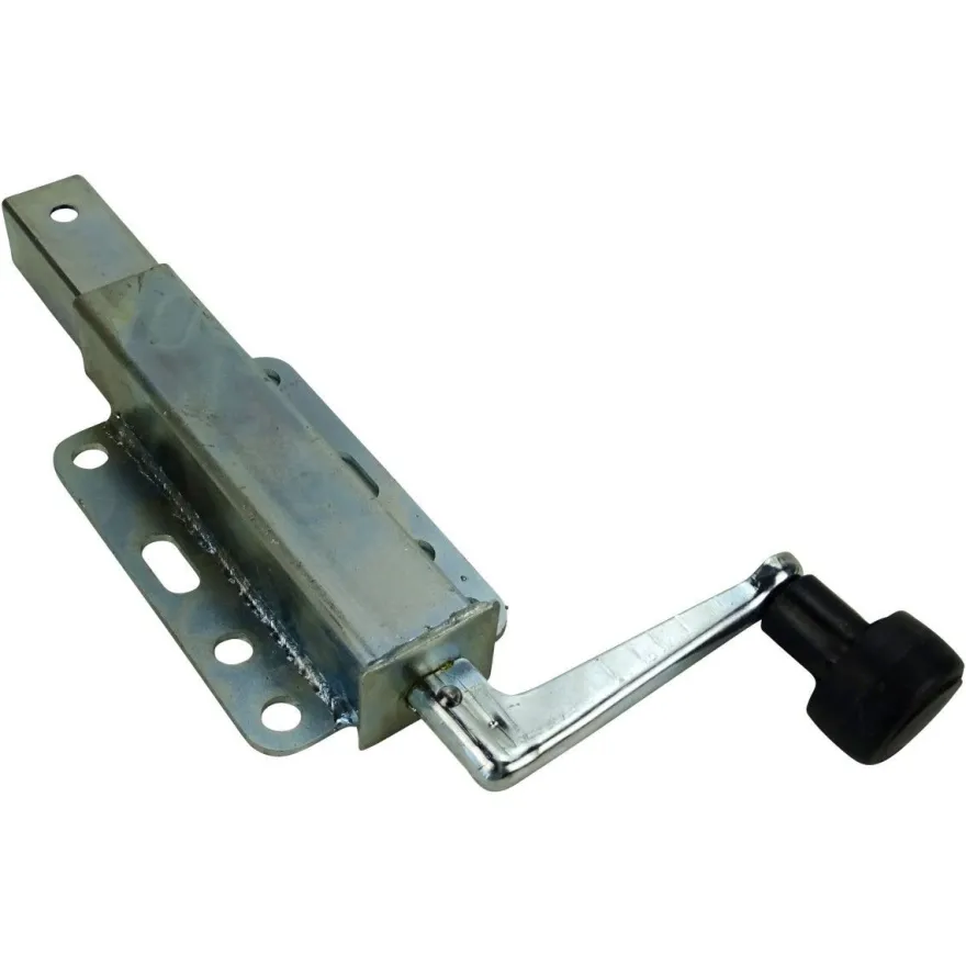 Kurbelstütze Spindelstütze 40 x 40mm für Bootsanhänger