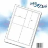 LabelOcean LO-0004-B-70-100, 400 Etiketten, 100x144,5 mm, 100 Blatt DIN A4, 70g/ qm