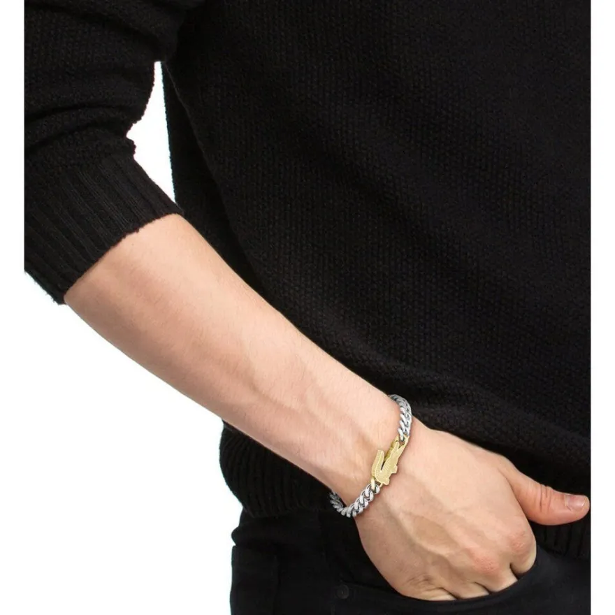 Lacoste - 2040552 - Armband - Unisex - silber - 19cm - Lifestyle