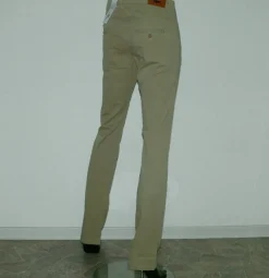 Lacoste Classic HF 2121 BTU Stretch Jeans Hose REG 5 Poket Pant 34 bis 44 Desert