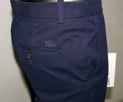Lacoste Classic HF 2649 166 Elegante Leinen Jeans Hose Regular 32 bis 44 Marine