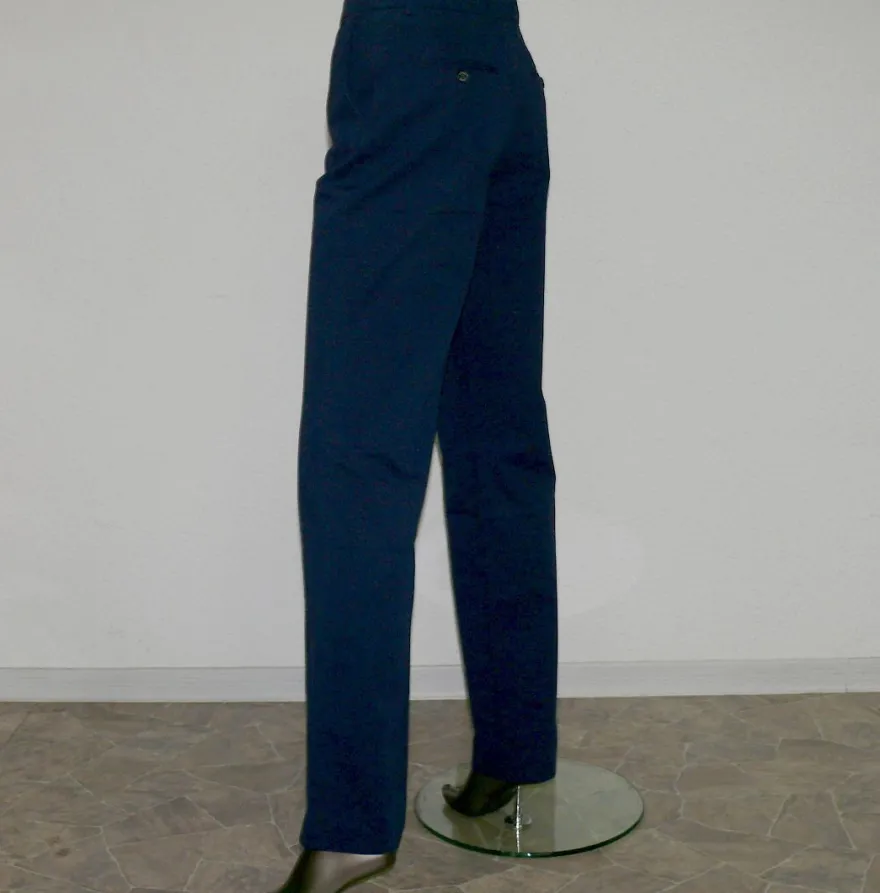 Lacoste Classic HF 2649 166 Elegante Leinen Jeans Hose Regular 32 bis 44 Marine
