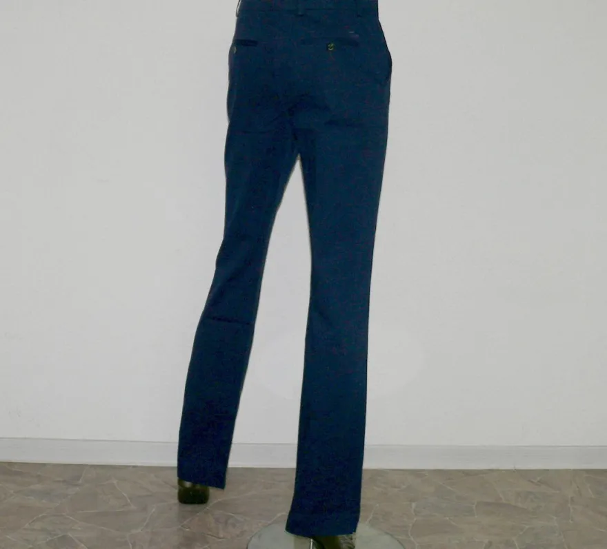 Lacoste Classic HF 2649 166 Elegante Leinen Jeans Hose Regular 32 bis 44 Marine