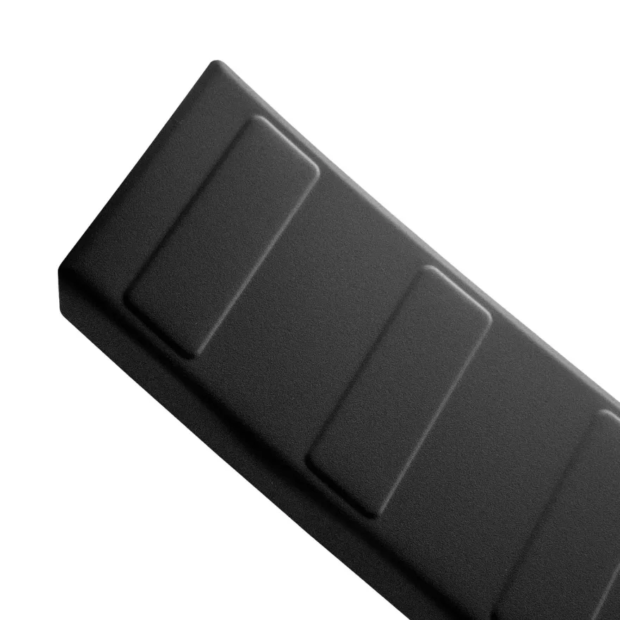 Ladekantenschutz passend für Peugeot Expert & Traveller 9.2016> Edelstahl Schwarz