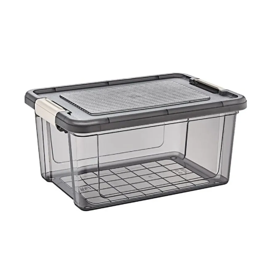 Lagerbox Aufbewahrungsbox mit Verschluss-Deckel Serie Stormax (ELITE) Fassungsverm