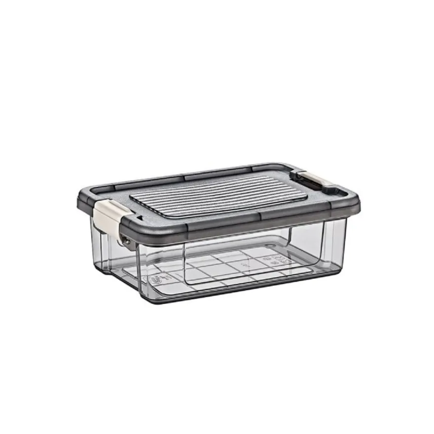 Lagerbox Aufbewahrungsbox mit Verschluss-Deckel Serie Stormax (ELITE) Fassungsverm