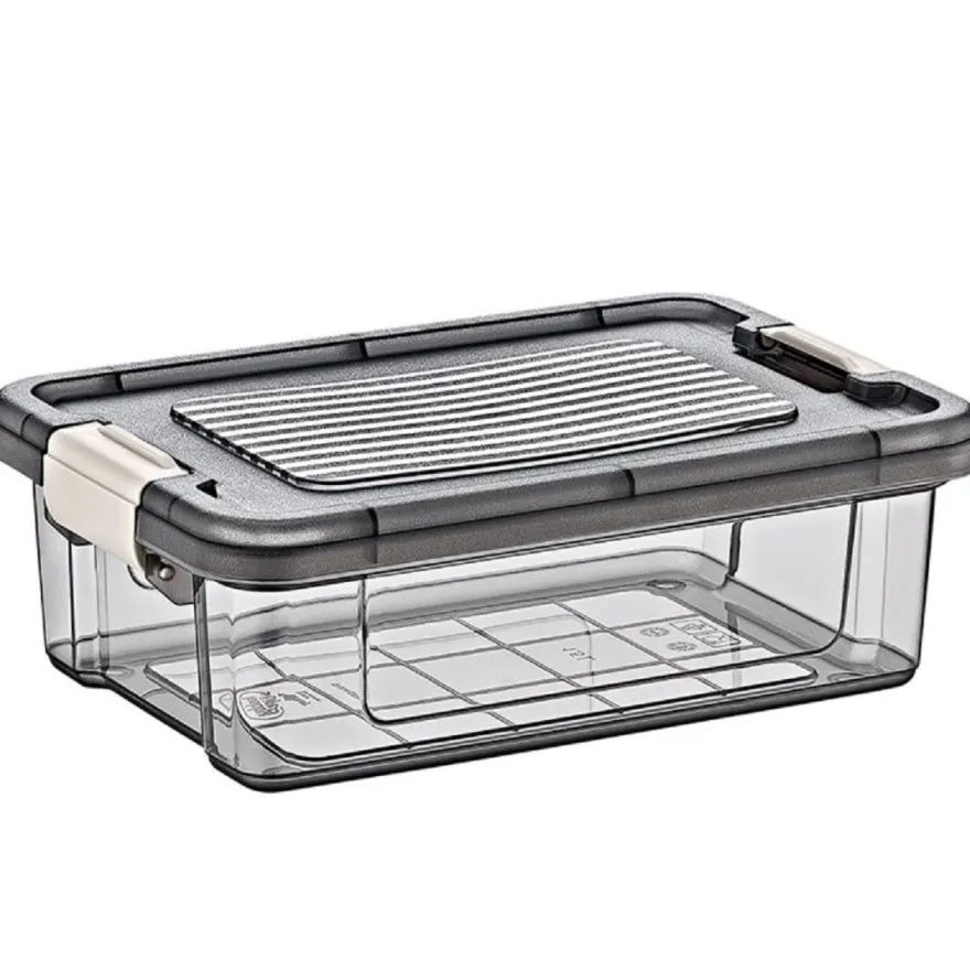 Lagerbox Aufbewahrungsbox mit Verschluss-Deckel Serie Stormax (ELITE) Fassungsverm