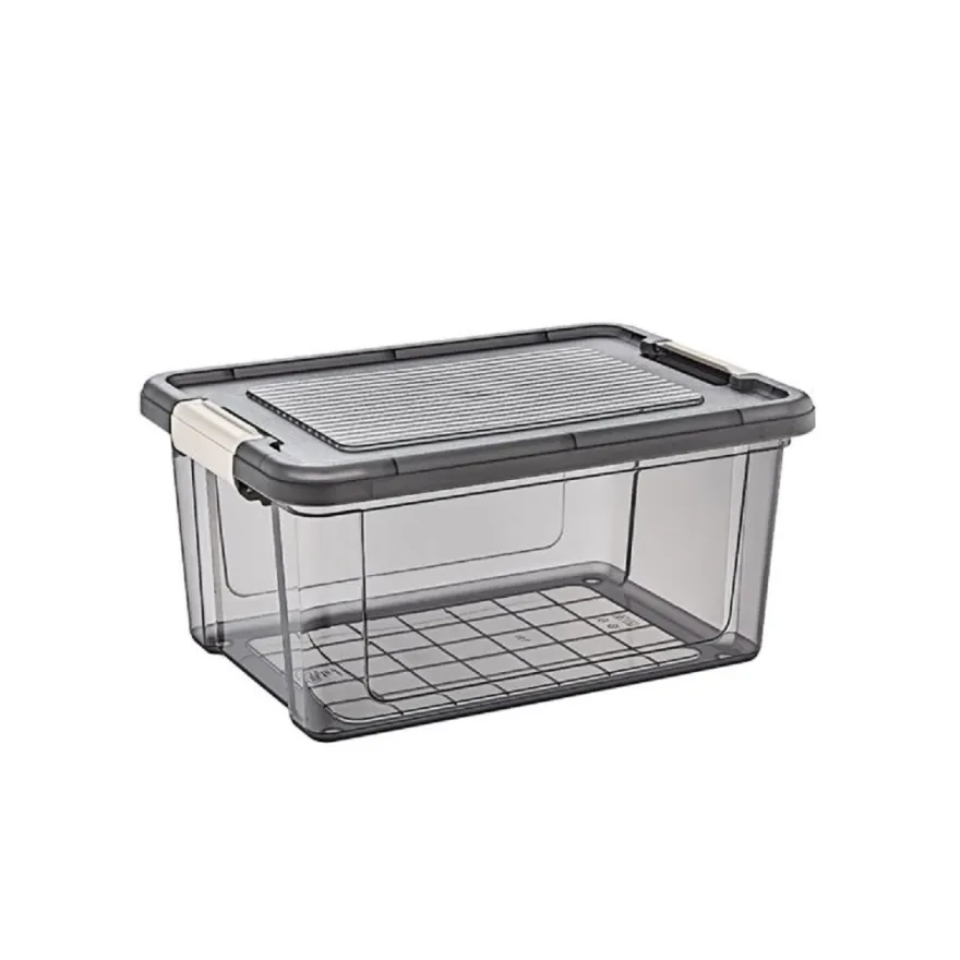 Lagerbox Aufbewahrungsbox mit Verschluss-Deckel Serie Stormax (ELITE) Fassungsverm