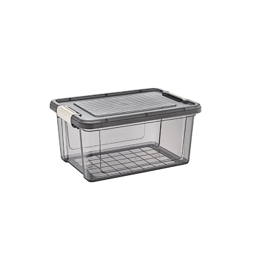 Lagerbox Aufbewahrungsbox mit Verschluss-Deckel Serie Stormax (ELITE) Fassungsverm
