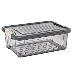 Lagerbox Aufbewahrungsbox mit Verschluss-Deckel Serie Stormax (ELITE) Fassungsverm