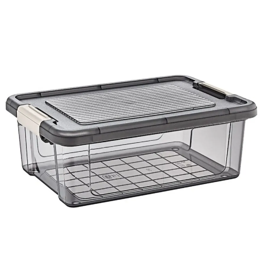Lagerbox Aufbewahrungsbox mit Verschluss-Deckel Serie Stormax (ELITE) Fassungsverm