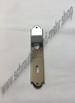 Langschild Jado, LPAN, ischop massiv Messing 72 mm BB PZ passende Schrauben