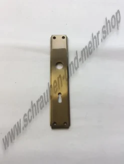 Langschild Jado, LPAN, ischop massiv Messing 72 mm BB PZ passende Schrauben