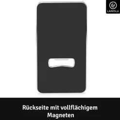 LANOLU Magnet Flaschenöffner Wo ich geh uns steh Knochen weh