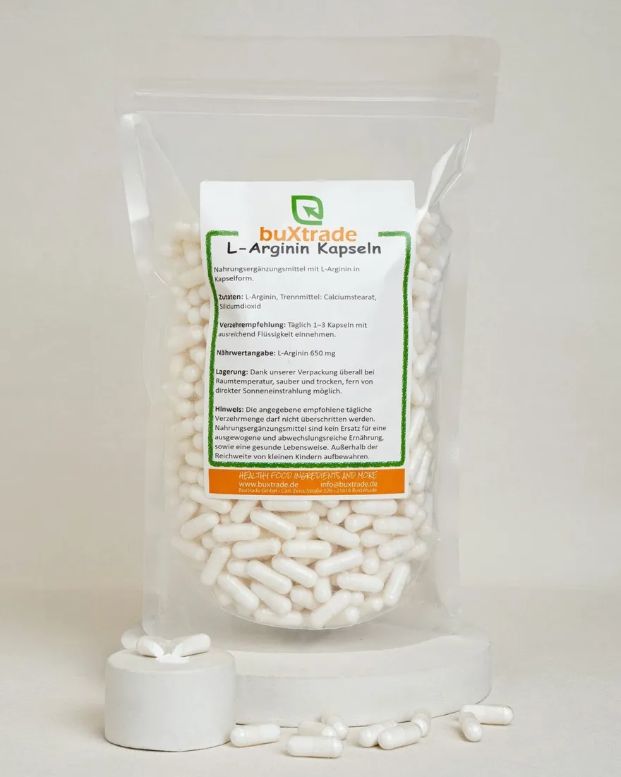 L-Arginin Kapseln 10x 500 g