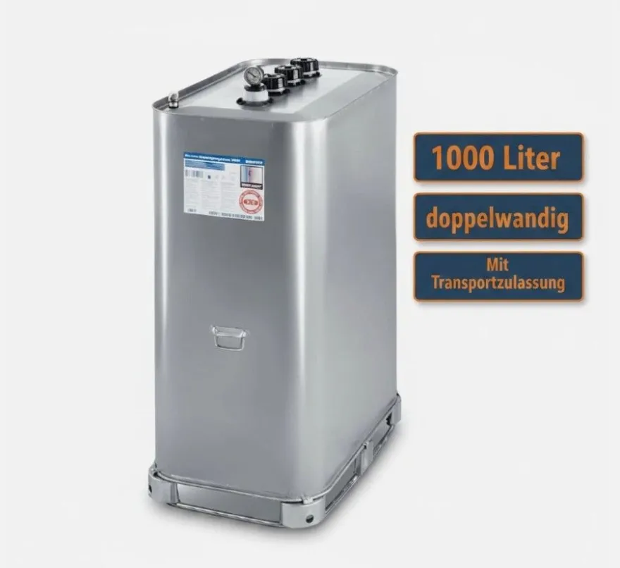 1000L Dieseltank - Heizöltank - Doppelwandig - Lagertank - Öltank * AKTION*
