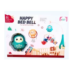 Lean Ferngesteuertes Kinderbett-Karussell Lullabies Sounds Blau