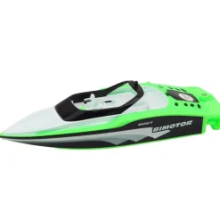 Lean Ferngesteuertes Rc-Motorboot Weiß &Amp; Grün 15Cm