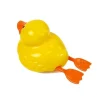 Leantoys Gelbe Ente auf Batterien 18 cm für die Badewanne