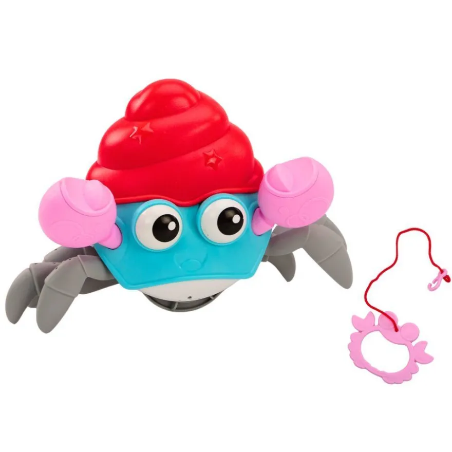 LeanToys Interaktiver bunter Laufkrabbe zum Aufziehen für Kinder