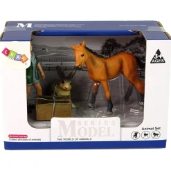 Lean Toys Leichtes Pferd Figurenset Tiere