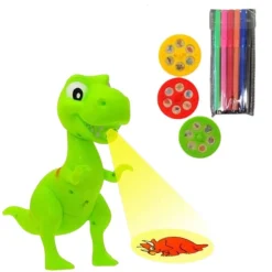 Leantoys Projektor do malowania Dinozaur Rzutnik 2w1