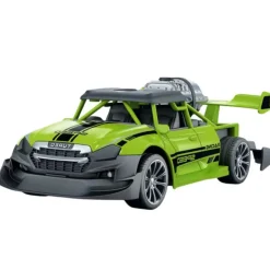 Lean Toys Rc Ferngesteuertes Auto 1:20 Lichter Rauch-Effekt Grün
