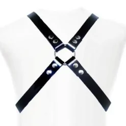 Leather Body Basic Harness Leder-BDSM-Geschirr für Männer S bis XL
