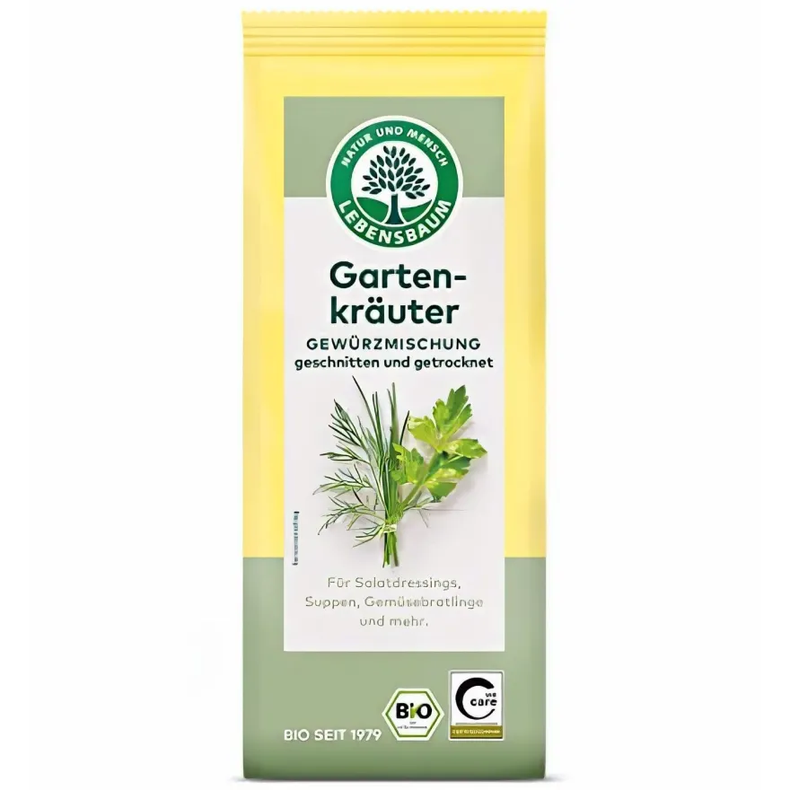Lebensbaum Bio Gartenkräuter geschnitten 30g