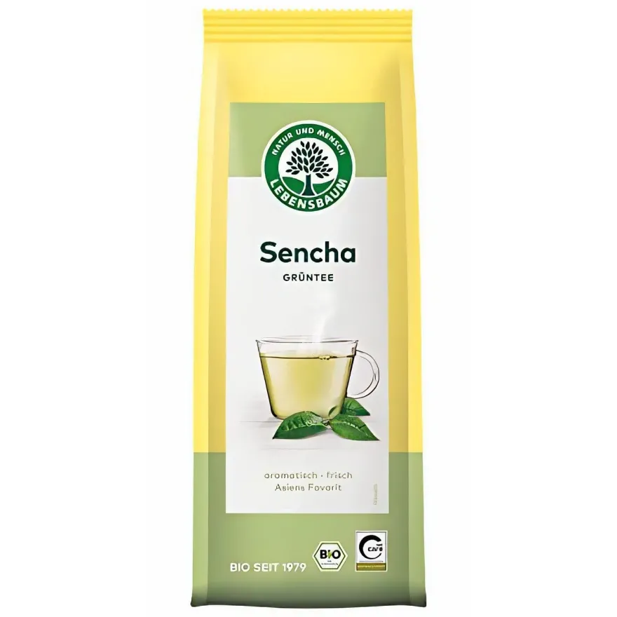 Lebensbaum Bio Sencha, Grüntee, lose, 75 g - 75.0g