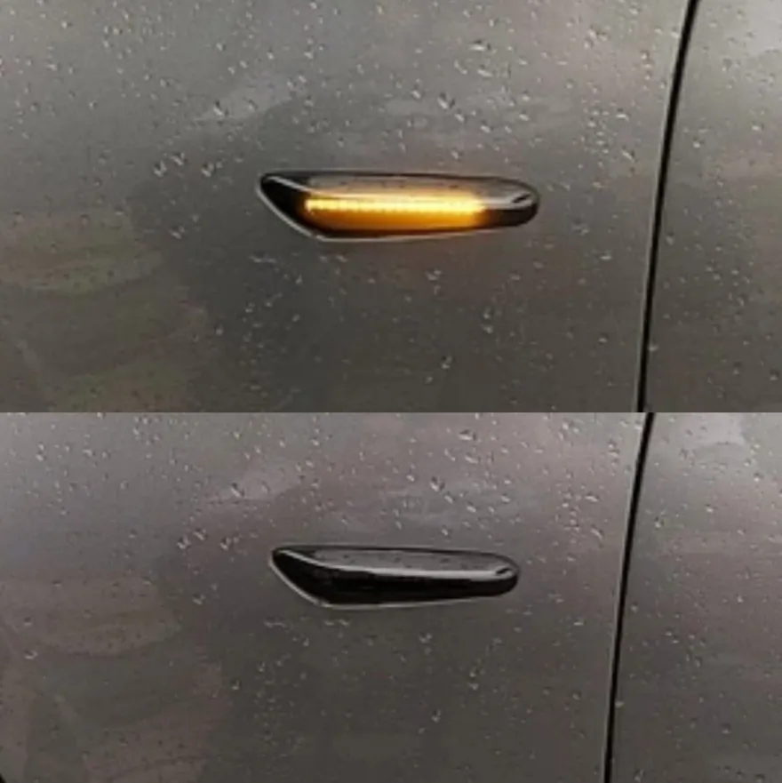 LED Blinker smock schwarz für BMW 5er E60 E61 M Paket