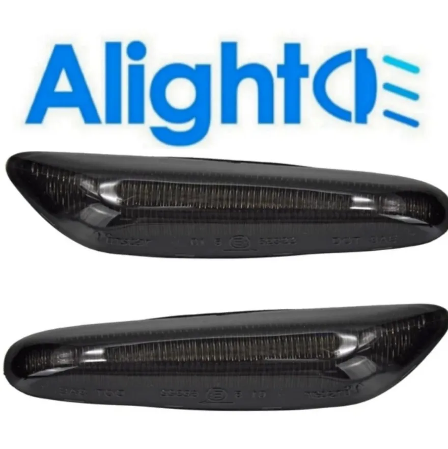 LED Blinker smock schwarz für BMW 5er E60 E61 M Paket
