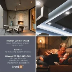 LED Glühbirne GU10 Premium 5W 4000K Neutralweiß 500lm 8-pak