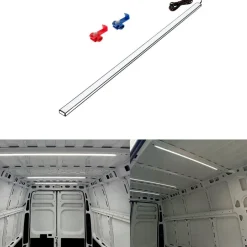 LED Laderaumbeleuchtung Innenbeleuchtung Kofferraum weiß 100 cm Licht milchig 10036