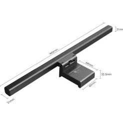 LED Monitor Lampe 5W Bildschirmlampe Einstellbare Helligkeit und Farbtemperatur