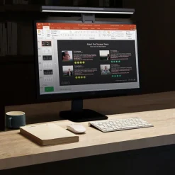 LED Monitor Lampe 5W Bildschirmlampe Einstellbare Helligkeit und Farbtemperatur