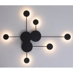 LED-Wandleuchte Wandleuchte Moderne Lampe 21 W 4000 K IP20 1500 lm 6260 schwarz