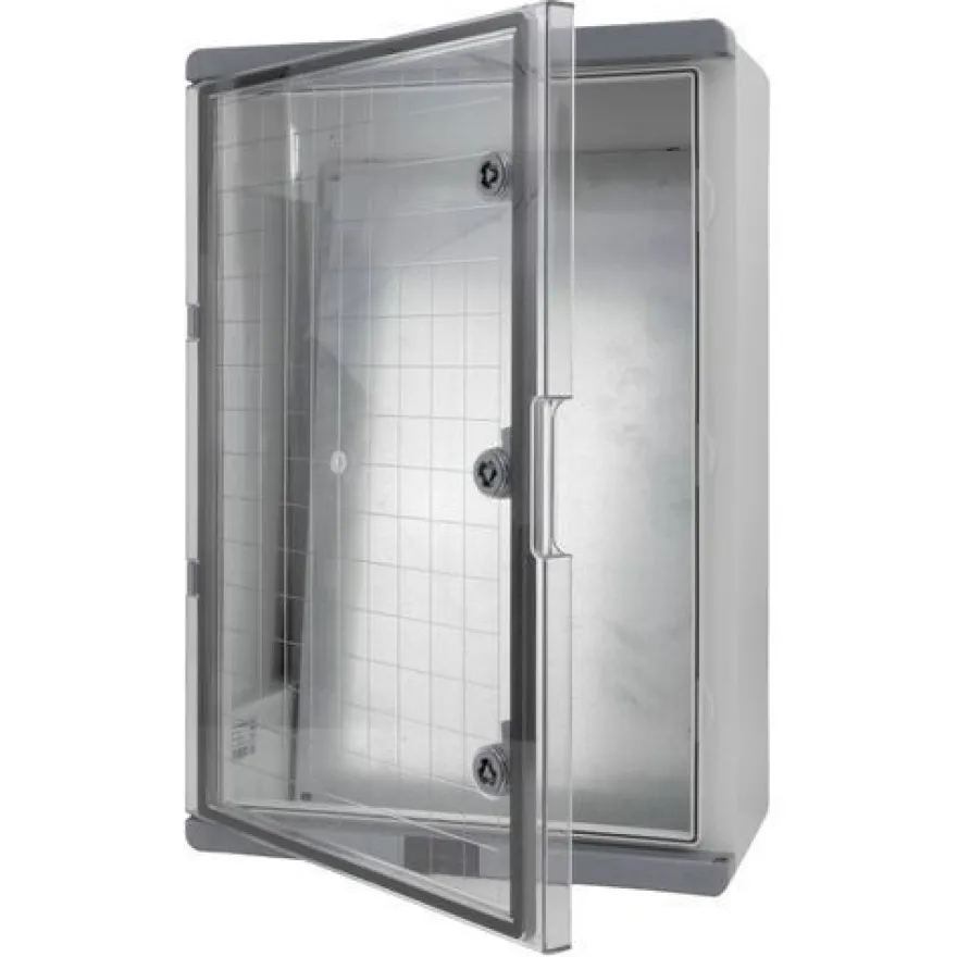 Leergehäuse 400x600x200mm Verteilerkasten transparente Tür Schaltkasten IP67 IK08