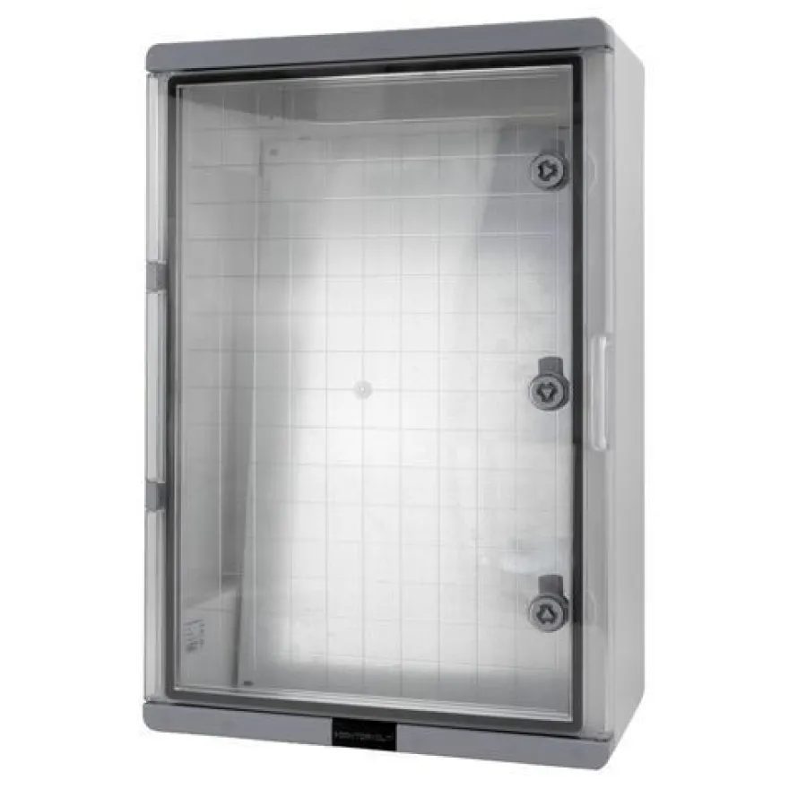 Leergehäuse 400x600x200mm Verteilerkasten transparente Tür Schaltkasten IP67 IK08