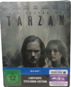 Legend of Tarzan - Steelbook - Blu ray - Originalverpackung