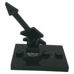 LEGO® E-Gitarre Schwarz - Instrument Zubehör für Minifigur Rock Band Musik MOC