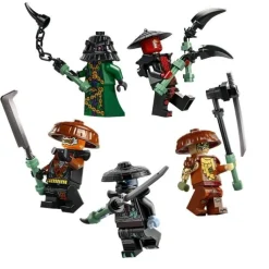 LEGO Ninjago Forbidden Five Minifigure Rox Kur Zarkt Nokt Drix | New Bausteine